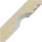 Ekena Millwork 2 3/4"H x 2 3/4"P x 3 7/8"F x 94 1/2"L Dublin Smooth Crown Moulding MLD02X02X03DU - alternate 4